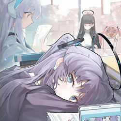 This is a pixiv picture whose title is smile yuuka : ).