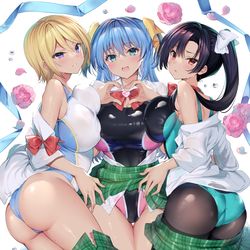 This is a pixiv picture whose title is 艶色青春.