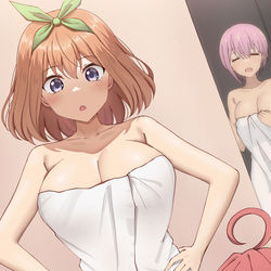This is a pixiv picture whose title is 四葉.