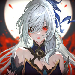 This is a pixiv picture whose title is 鏡流~.