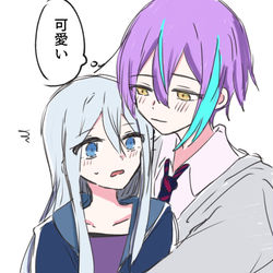 This is a pixiv picture whose title is 類奏.