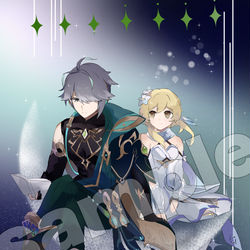 This is a pixiv picture whose title is 【10/15】新刊サンプル〜【第4 エ22a】.