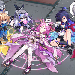 This is a pixiv picture whose title is Quantum team...