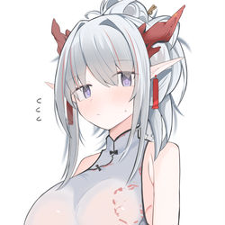 This is a pixiv picture whose title is アークナイツ ニェン.