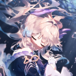 This is a pixiv picture whose title is 心海.