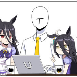 This is a pixiv picture whose title is カフェ.