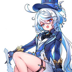 This is a pixiv picture whose title is 芙芙.