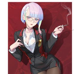 This is a pixiv picture whose title is 学姐模式.