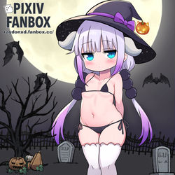This is a pixiv picture whose title is Witch Kanna Kamui.