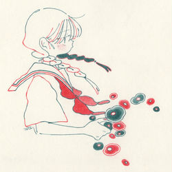 This is a pixiv picture whose title is 想い隠せず.