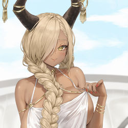 This is a pixiv picture whose title is 尾張.