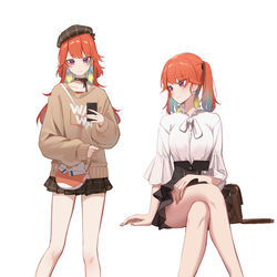 This is a pixiv picture whose title is Casual Kiara.