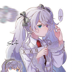 This is a pixiv picture whose title is ニーゴミクしゃん.