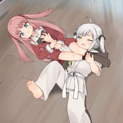 This is a pixiv picture whose title is 被压制的小奶茶~~.