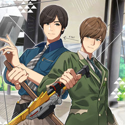 This is a pixiv picture whose title is 立風館ソウジ2023⇔2013.