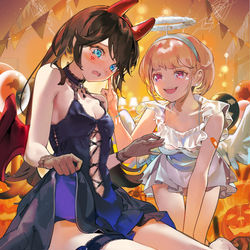 This is a pixiv picture whose title is ハロウィン.