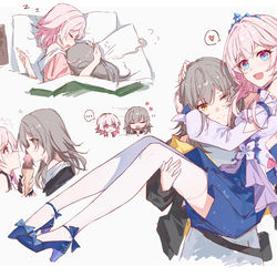 This is a pixiv picture whose title is 摸个鱼.
