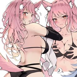 This is a pixiv picture whose title is 😡.