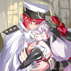 This is a pixiv picture whose title is 魔之婚.
