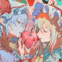 This is a pixiv picture whose title is sisters.