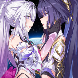 This is a pixiv picture whose title is 琪芽的羁绊.