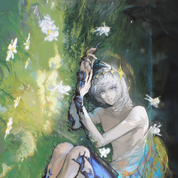 This is a pixiv picture whose title is 戴冠式.