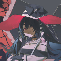 This is a pixiv picture whose title is 惡.