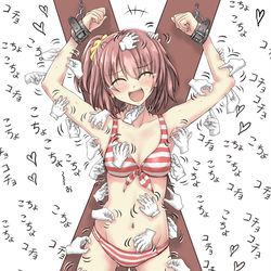 This is a pixiv picture whose title is 乃々香ちゃんくすぐり.