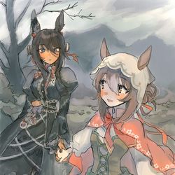This is a pixiv picture whose title is ウマ娘.