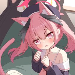 This is a pixiv picture whose title is ネコハル.