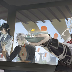 This is a pixiv picture whose title is Good old days.