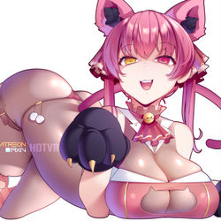 This is a pixiv picture whose title is Neko Marine.
