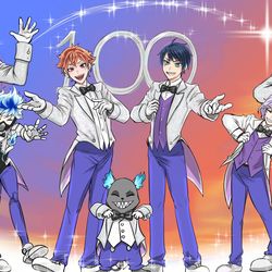 This is a pixiv picture whose title is おめでとうディズニー100周年！.