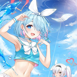 This is a pixiv picture whose title is ARONA.