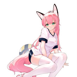 This is a pixiv picture whose title is アズール着せ替え企画・花月の体操服.