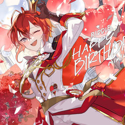 This is a pixiv picture whose title is リドル君誕生日おめでとう！！！2023.
