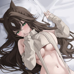This is a pixiv picture whose title is CM.