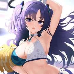 This is a pixiv picture whose title is ユウカ💙.