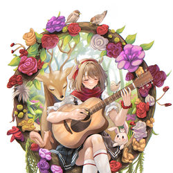 This is a pixiv picture whose title is Young Deer Kano.