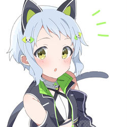 This is a pixiv picture whose title is 白まかべー.