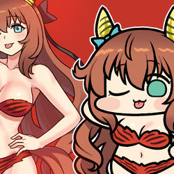 This is a pixiv picture whose title is マルゼンスキー.