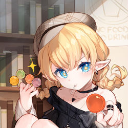 This is a pixiv picture whose title is 🍭.