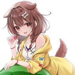 This is a pixiv picture whose title is スイカゲームなころねちゃん.