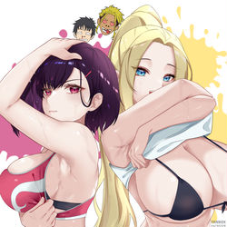 This is a pixiv picture whose title is Shizuka & beatrix.