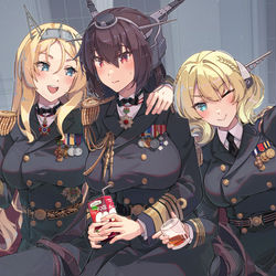 This is a pixiv picture whose title is 🧃長門 Colorado Nelson.