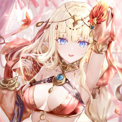 This is a pixiv picture whose title is 咲恋【沙漠】.