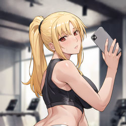 This is a pixiv picture whose title is フェイトバランスボール尻.