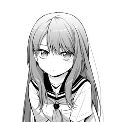 This is a pixiv picture whose title is 「……一緒に下校する？」.