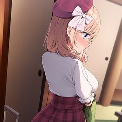 This is a pixiv picture whose title is 「　　　　　　」.