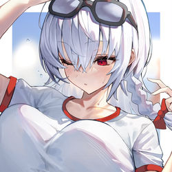 This is a pixiv picture whose title is 黒舘ハルナ.